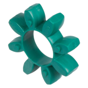 SPIDEX-ZK 38 Spider Coupling Element 64 Shore GREEN 8 prong